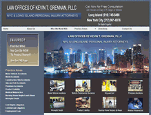 Tablet Screenshot of grennanlaw.com
